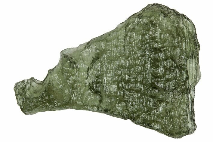 Green Moldavite Tektite ( g) - Czech Republic #330745